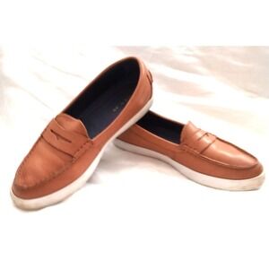 Cole Haan Nantucket Penny Loafer Style Pecan Leather Women's 7B Boating Mfg $198